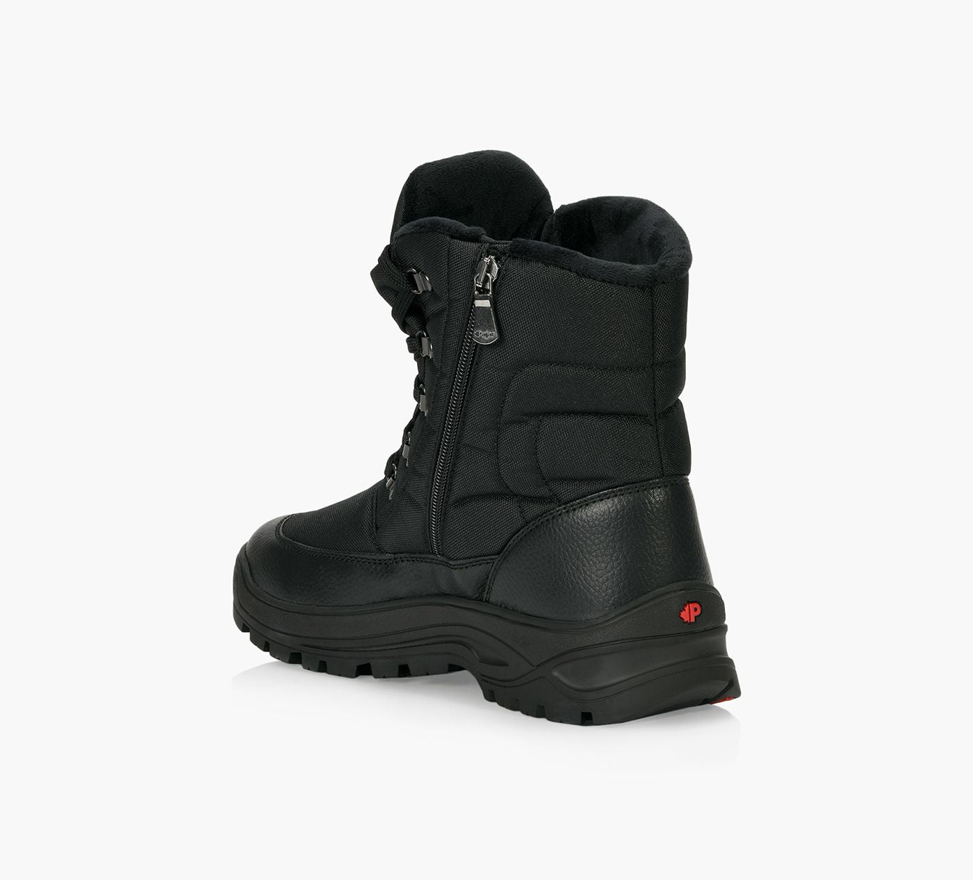 PAJAR TRIGGERLACEUPBOOTWITHICEGRIPPER in BLACK view 3