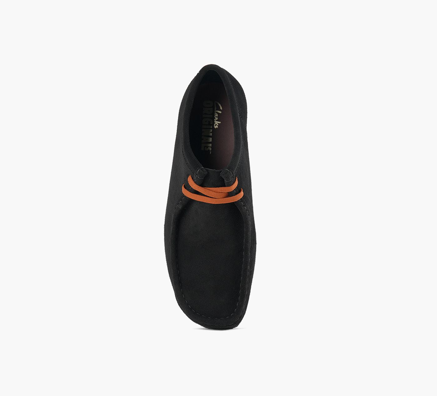 CLARKS ORIGINALS WALLABEE en NOIR vue 1c