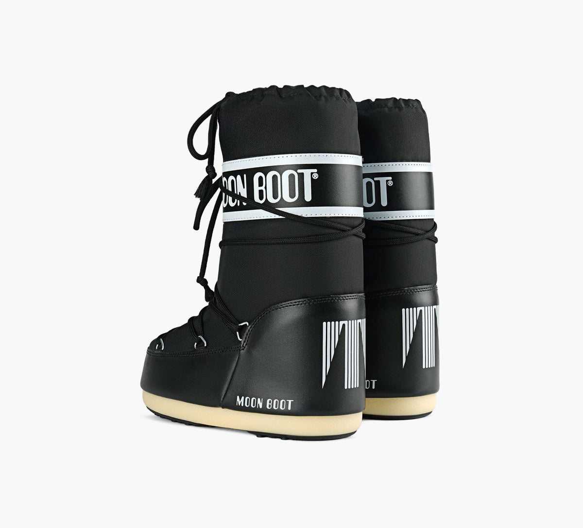 MOON BOOT ICONNYLON in BLACK view 3