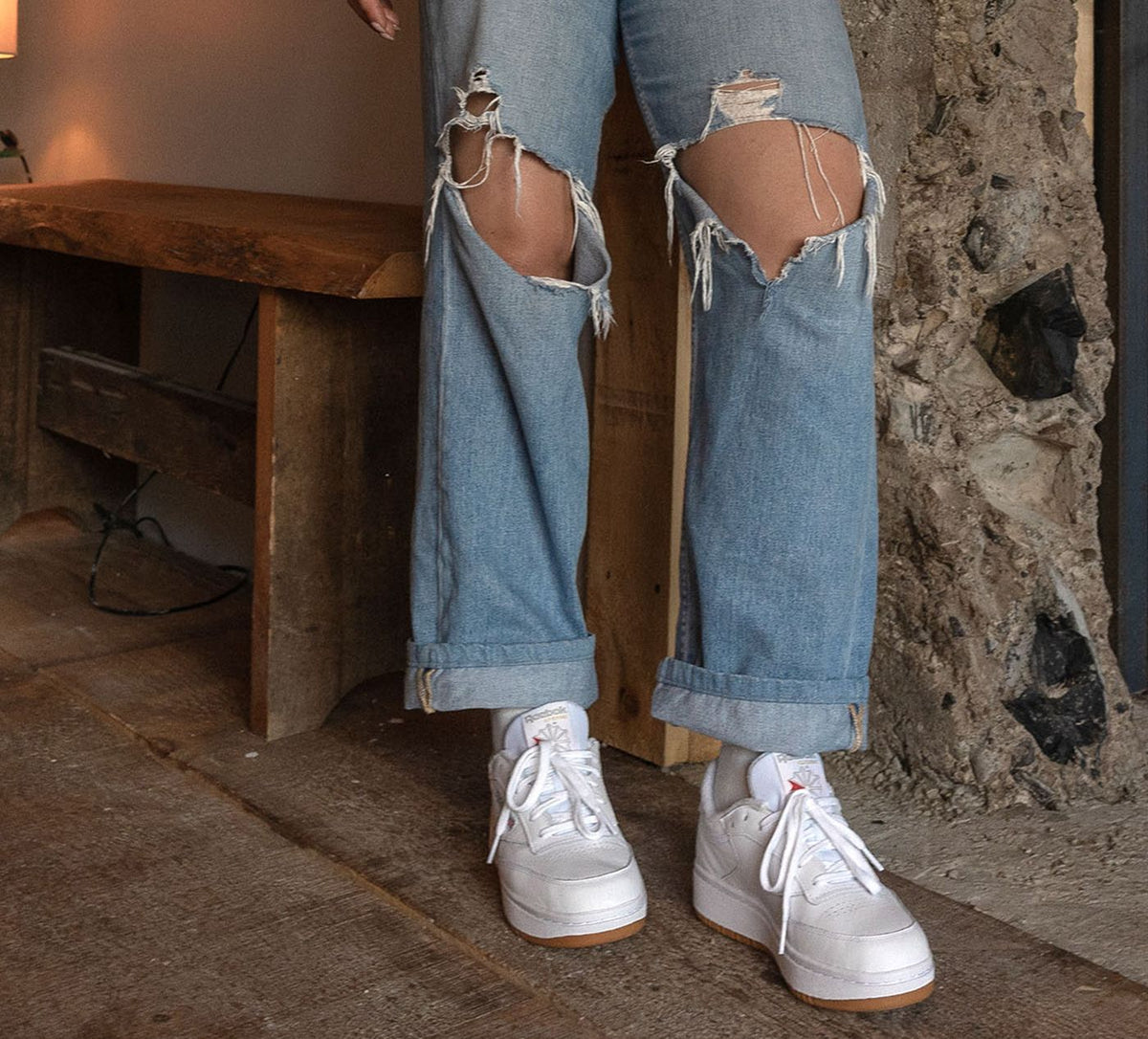 REEBOK CLUBCDOUBLE in WHITE view 6