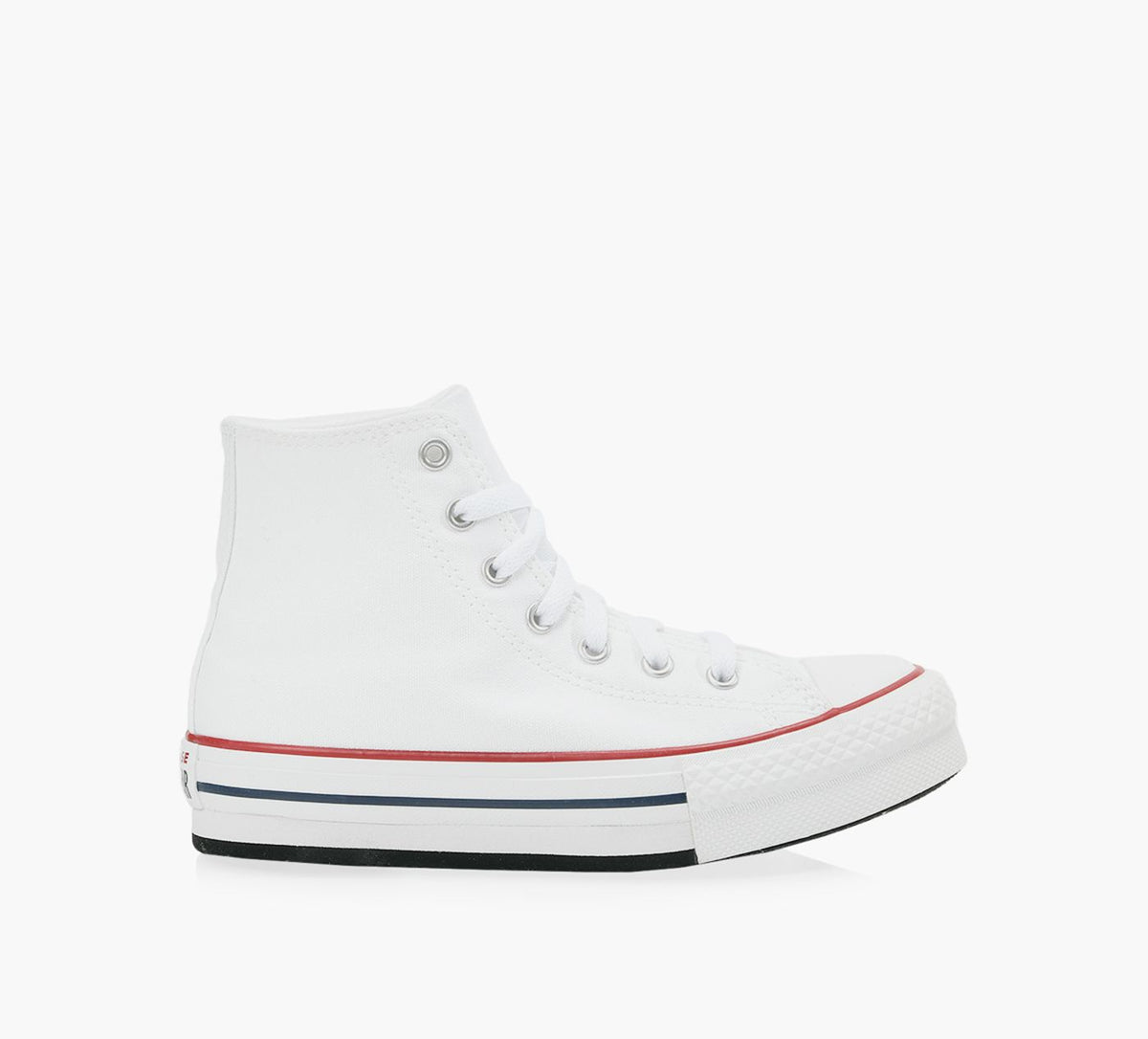 CONVERSE PLATEFORMECHUCKTAYLORALLSTAREVALIFTCANVAS en BLANC
