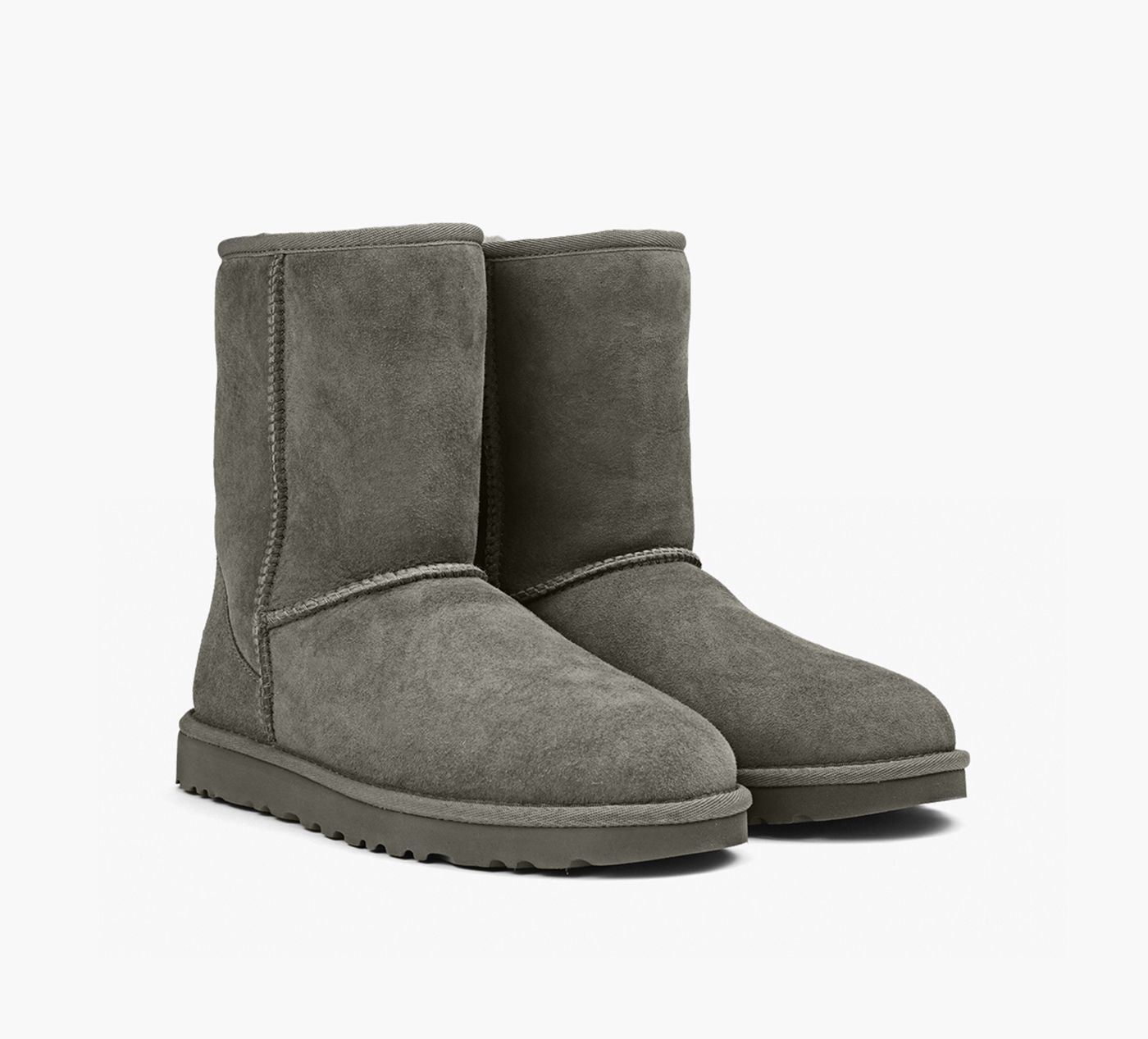 UGG CLASSICSHORTII en GRIS vue 2