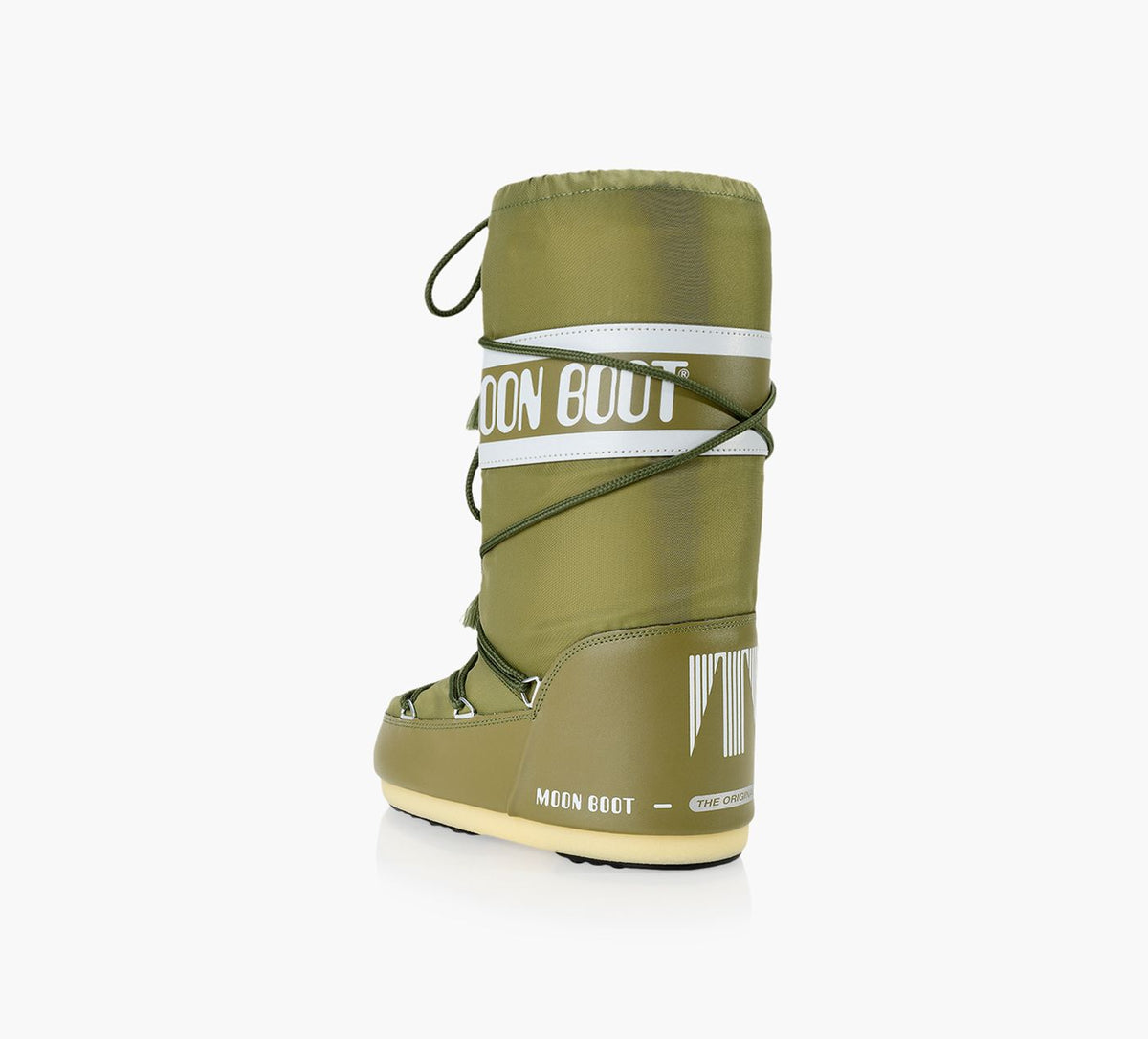 MOON BOOT ICONNYLONTALLBOOTS in KHAKI view 3