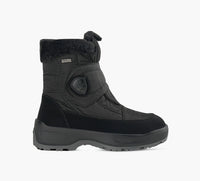 PAJAR MOSCOU30VELCROBOOTWITHICEGRIPPER in BLACK