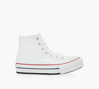 CONVERSE PLATEFORMECHUCKTAYLORALLSTAREVALIFTCANVAS en BLANC