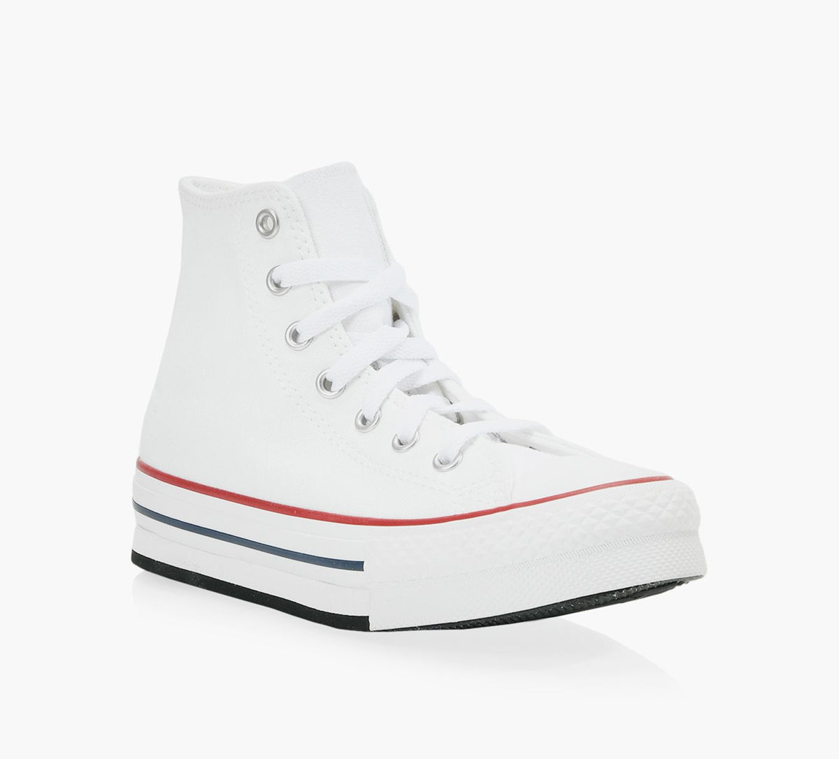 CONVERSE PLATEFORMECHUCKTAYLORALLSTAREVALIFTCANVAS en BLANC vue 2