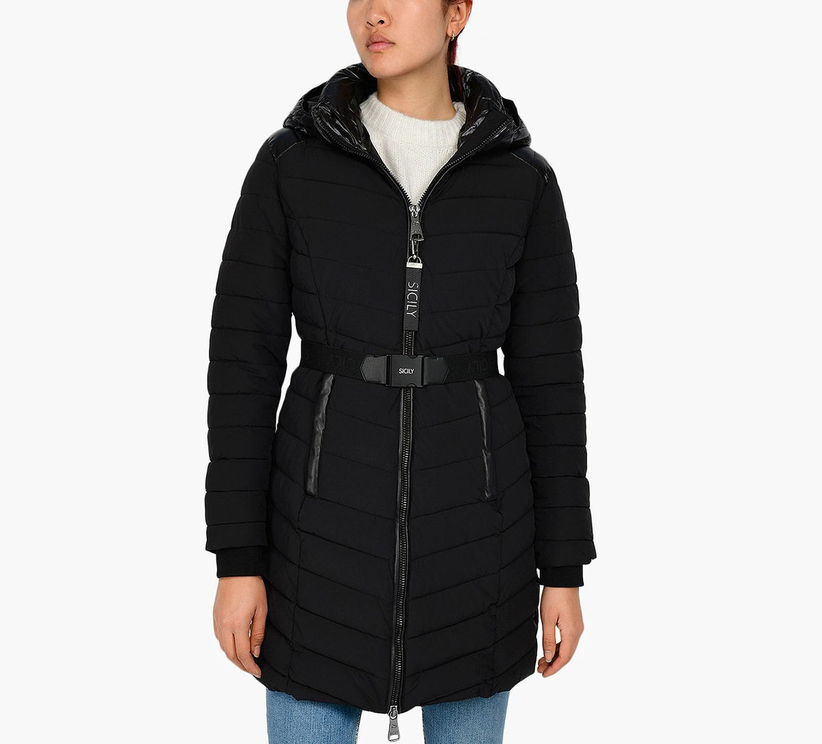 SICILY MAILIA in BLACK