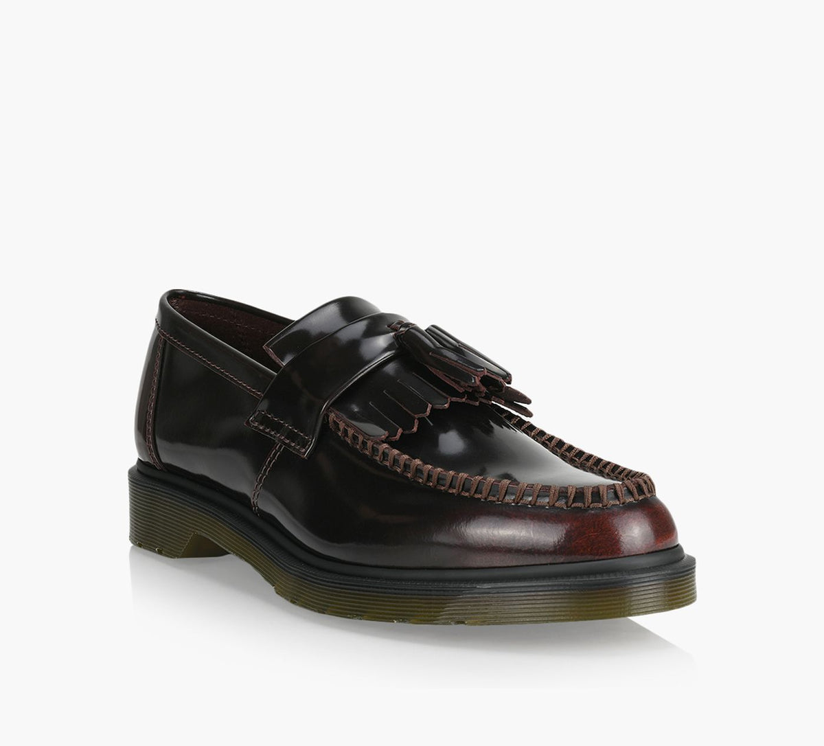 DR. MARTENS ADRIAN in BURGUNDY view 2