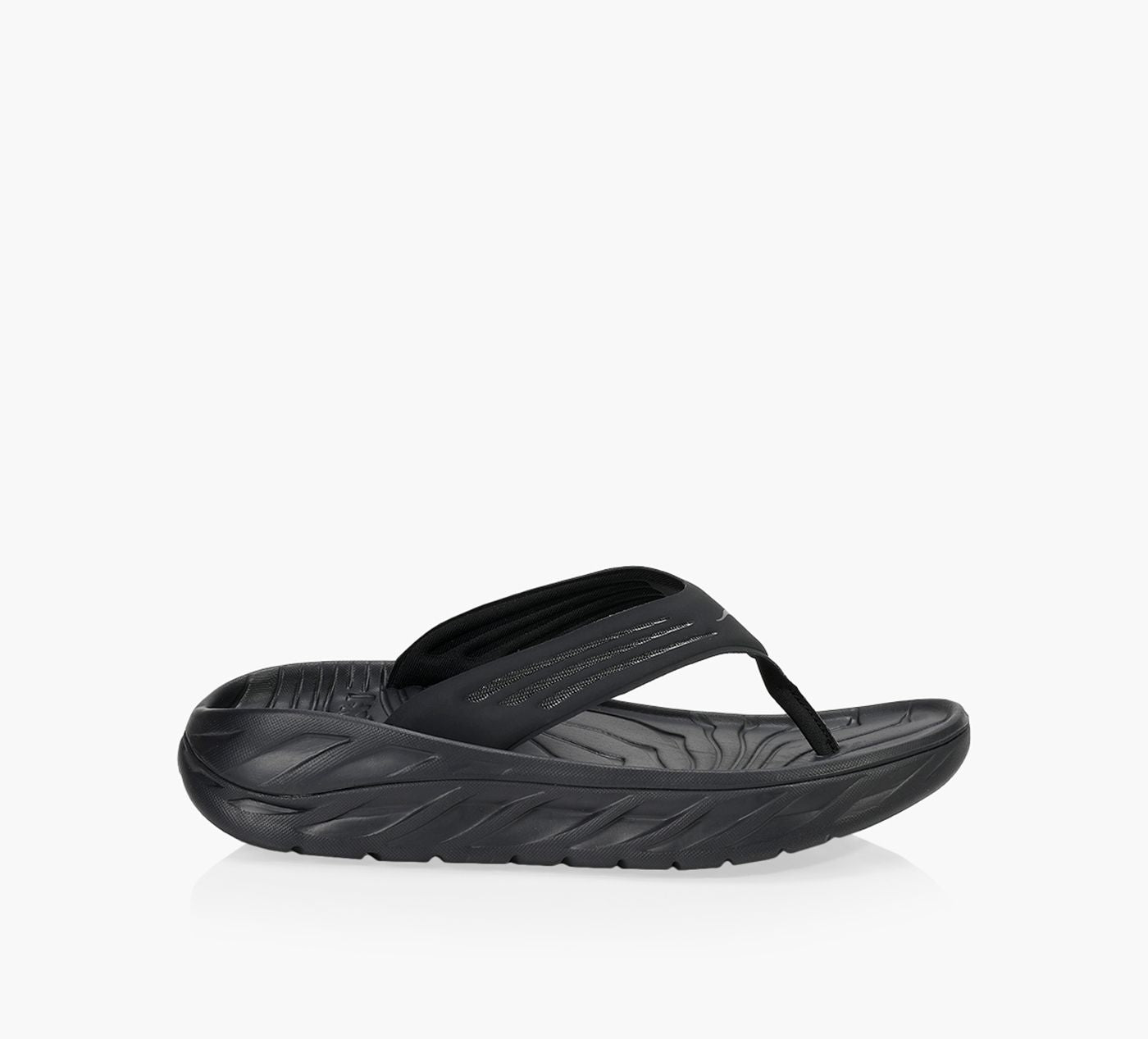HOKA ORARECOVERYFLIP in BLACK