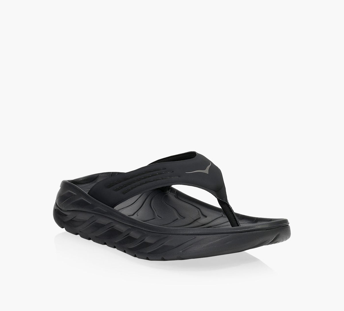 HOKA ORARECOVERYFLIP in BLACK view 2