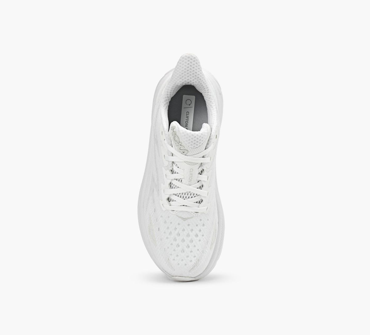 HOKA CLIFTON9 en BLANC vue 1c