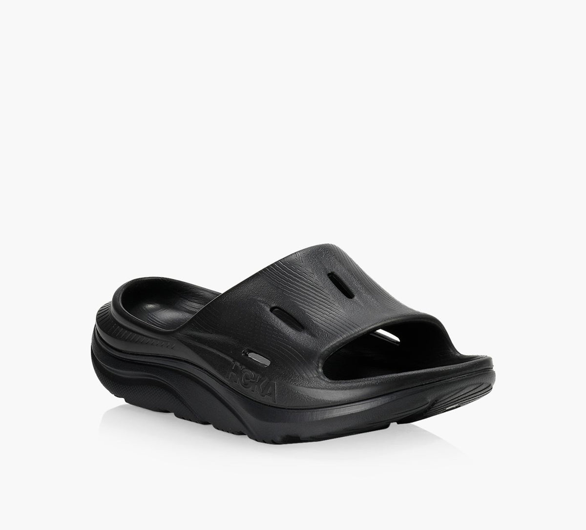 HOKA SANDALEORARECOVERY3 en NOIR vue 2