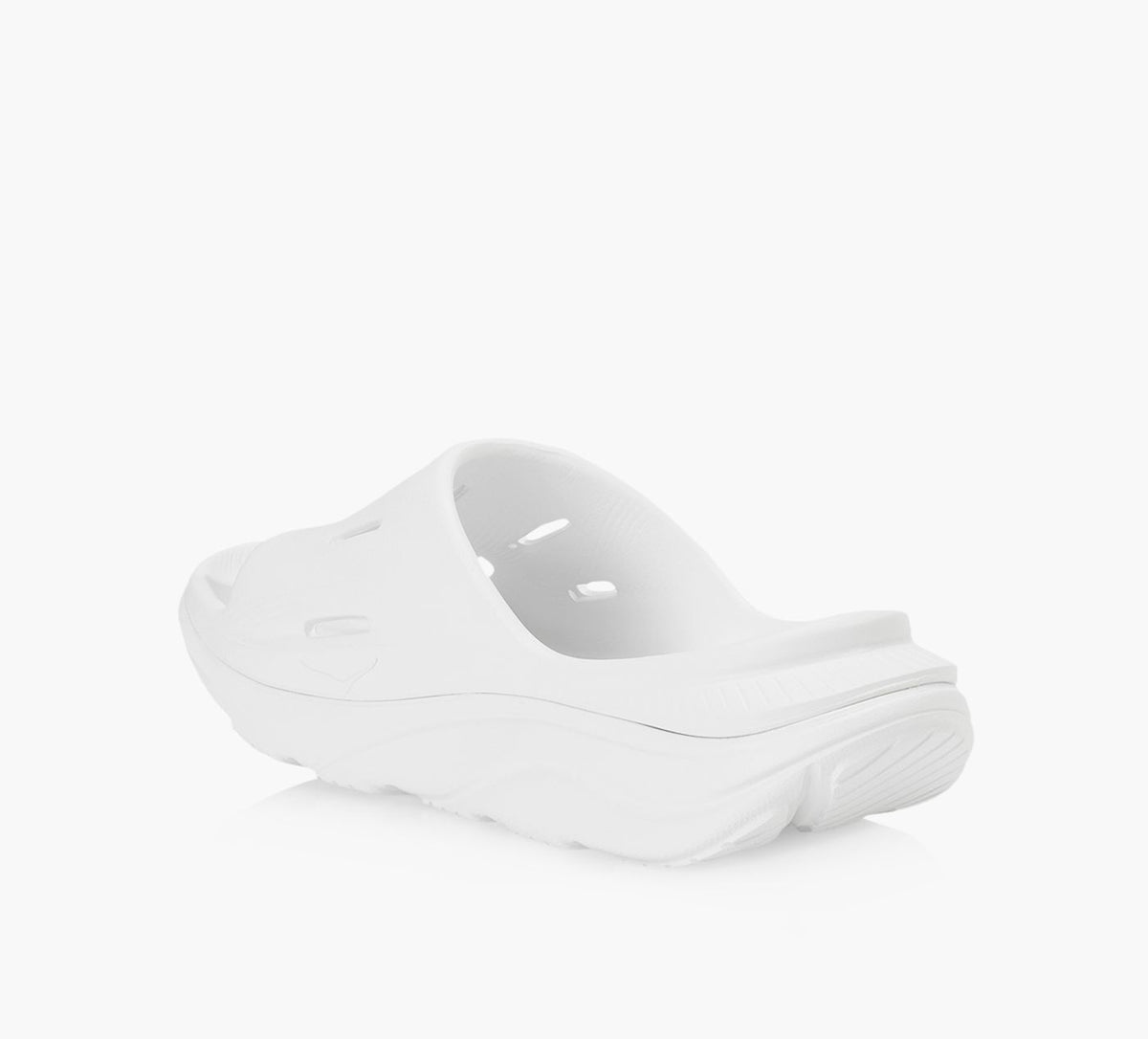 HOKA ORARECOVERYSLIDE3 in WHITE view 3