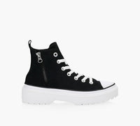 CONVERSE CHUCKTAYLORALLSTARLIFTPLATFORMECANVAS en NOIR