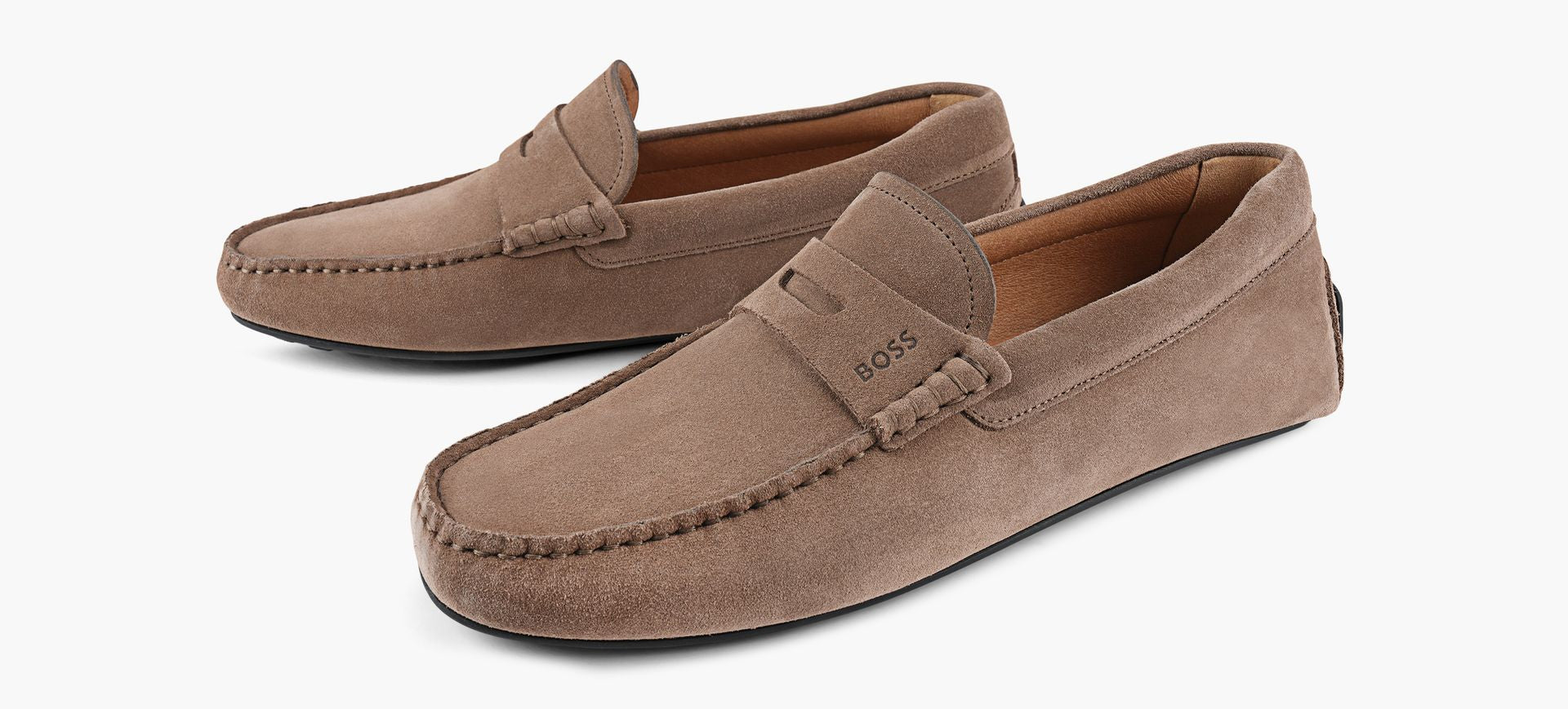 BOSS NOELMOCCASIN in TAUPE view 4