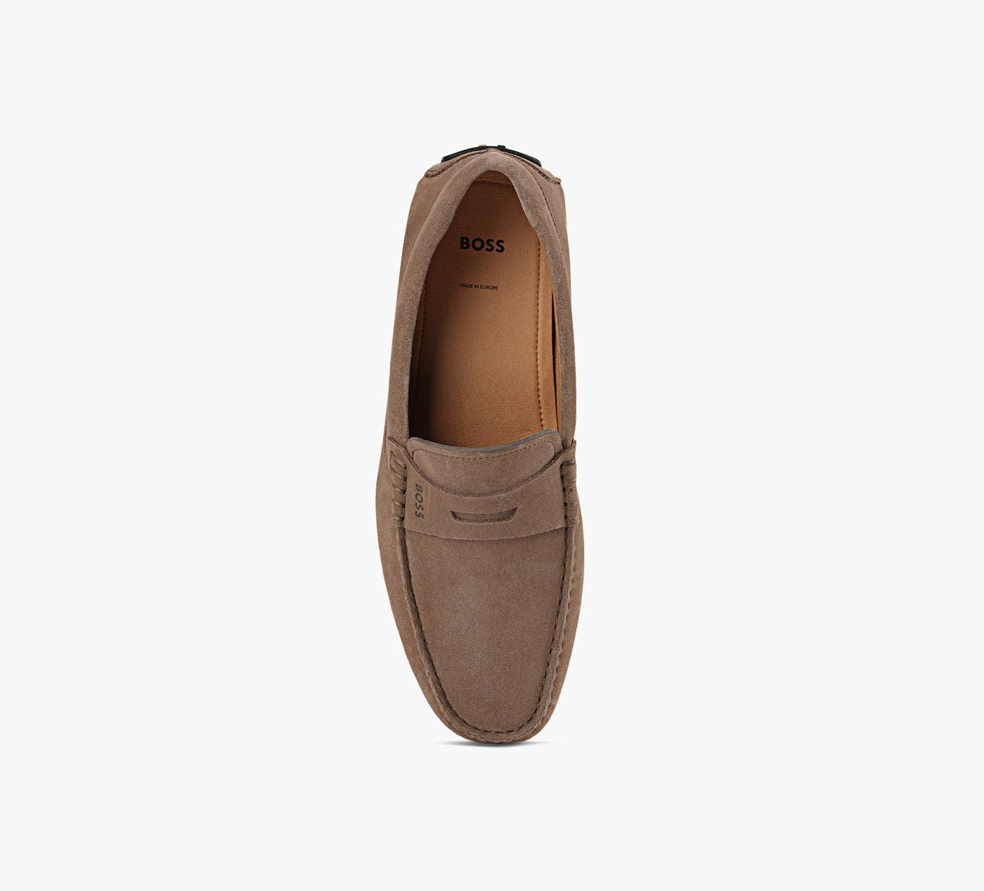 BOSS NOELMOCCASIN in TAUPE view 1c