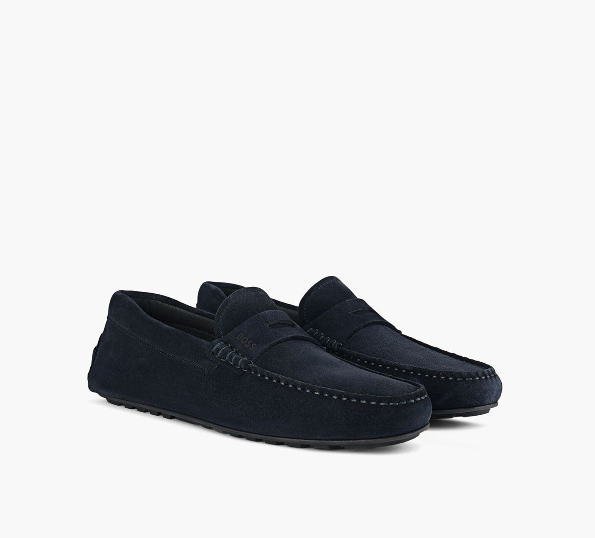 BOSS NOELMOCCASIN in BLUE view 2