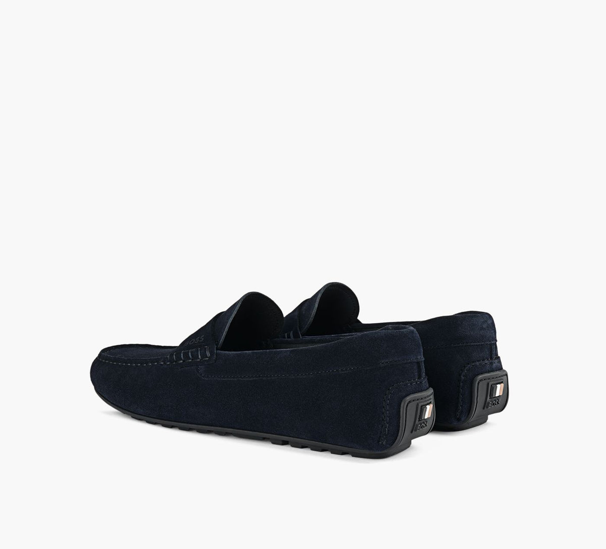 BOSS MOCASSINNOL en BLEU vue 3