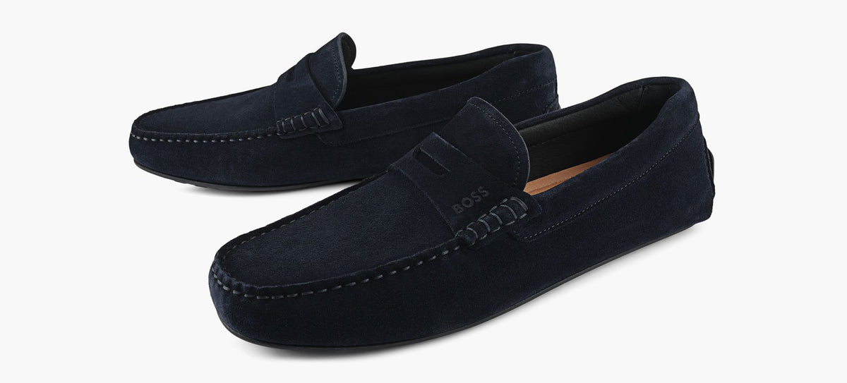 BOSS MOCASSINNOL en BLEU vue 4