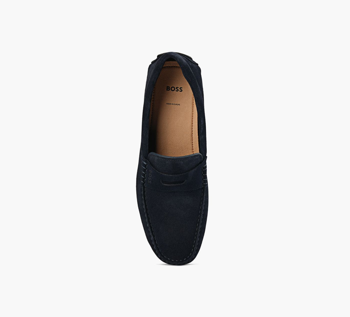 BOSS MOCASSINNOL en BLEU vue 1c