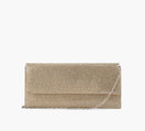 WISHBONE MADELYNCRYSTALCLUTCH in GOLD