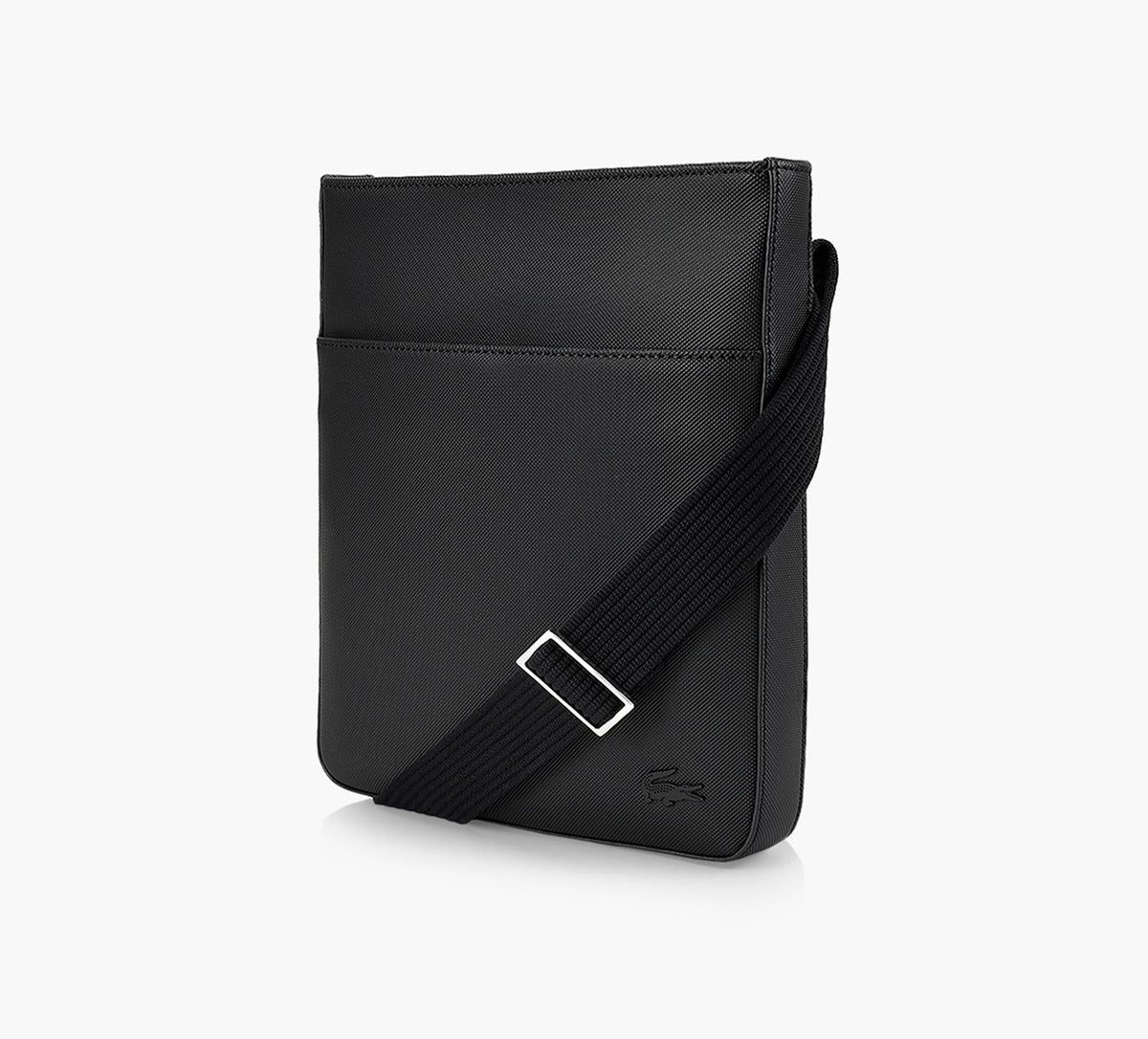LACOSTE FLATCROSSBODYBAG in BLACK view 2