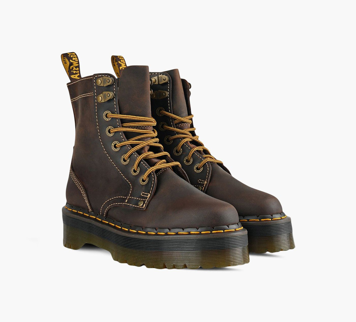 DR. MARTENS JADONARC in BROWN view 2