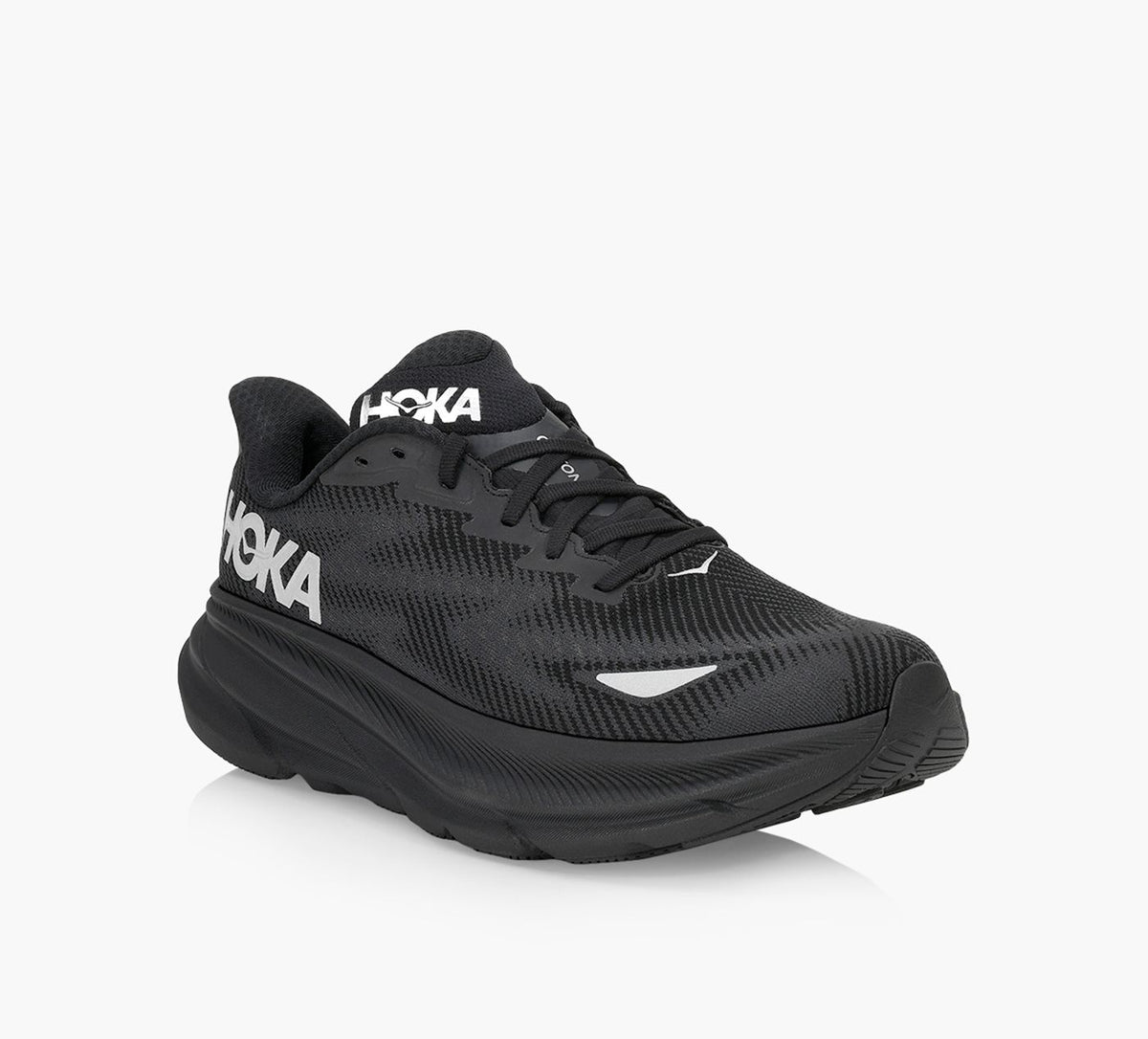 HOKA CLIFTON9GTX en NOIR vue 2