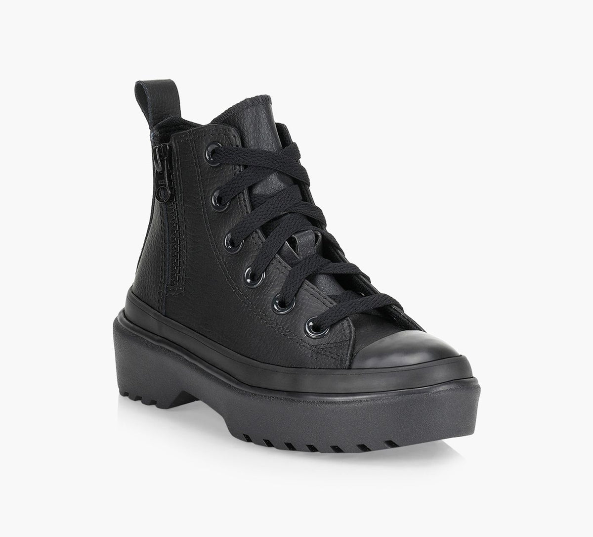 CONVERSE CHUCKTAYLORALLSTARLUGGEDLIFTFOUNDATINALLEAT in BLACK view 2