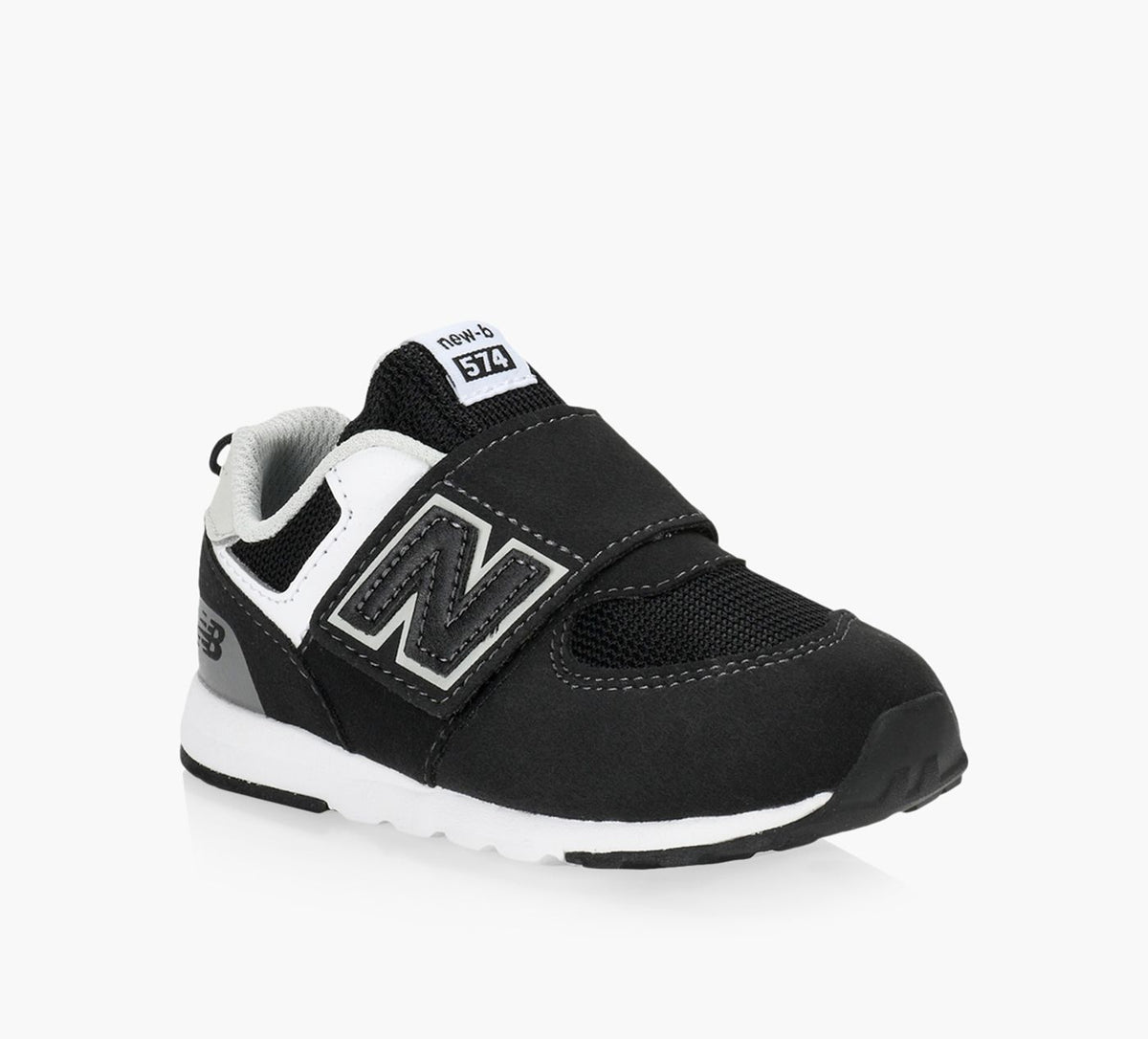 NEW BALANCE 574HOOKLOOP in BLACK view 2