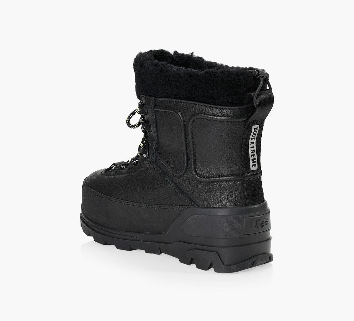 UGG SHASTABOOTMID in BLACK view 3