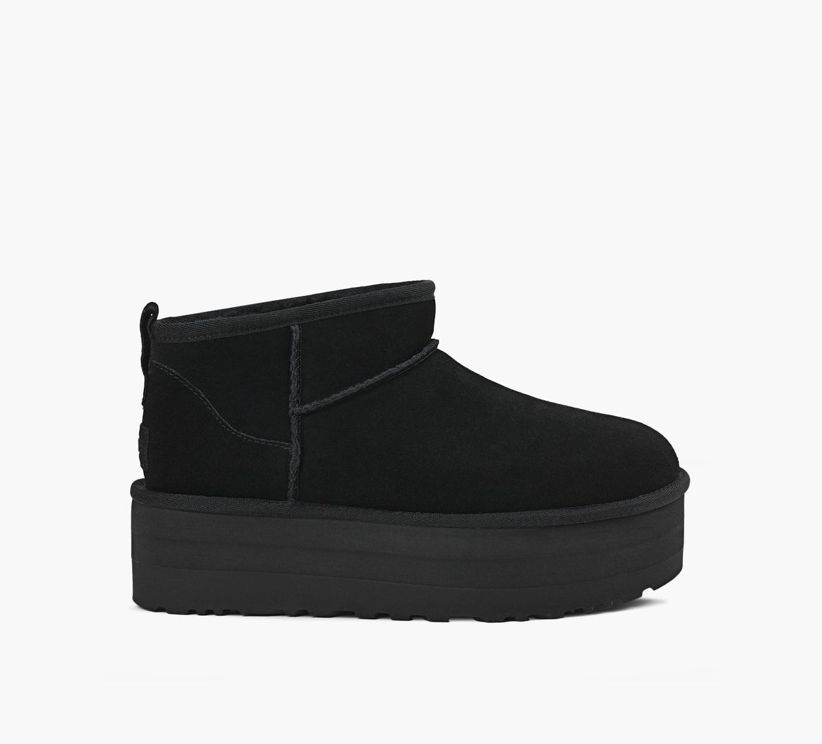 UGG CLASSICULTRAMINIPLATEFORME en NOIR