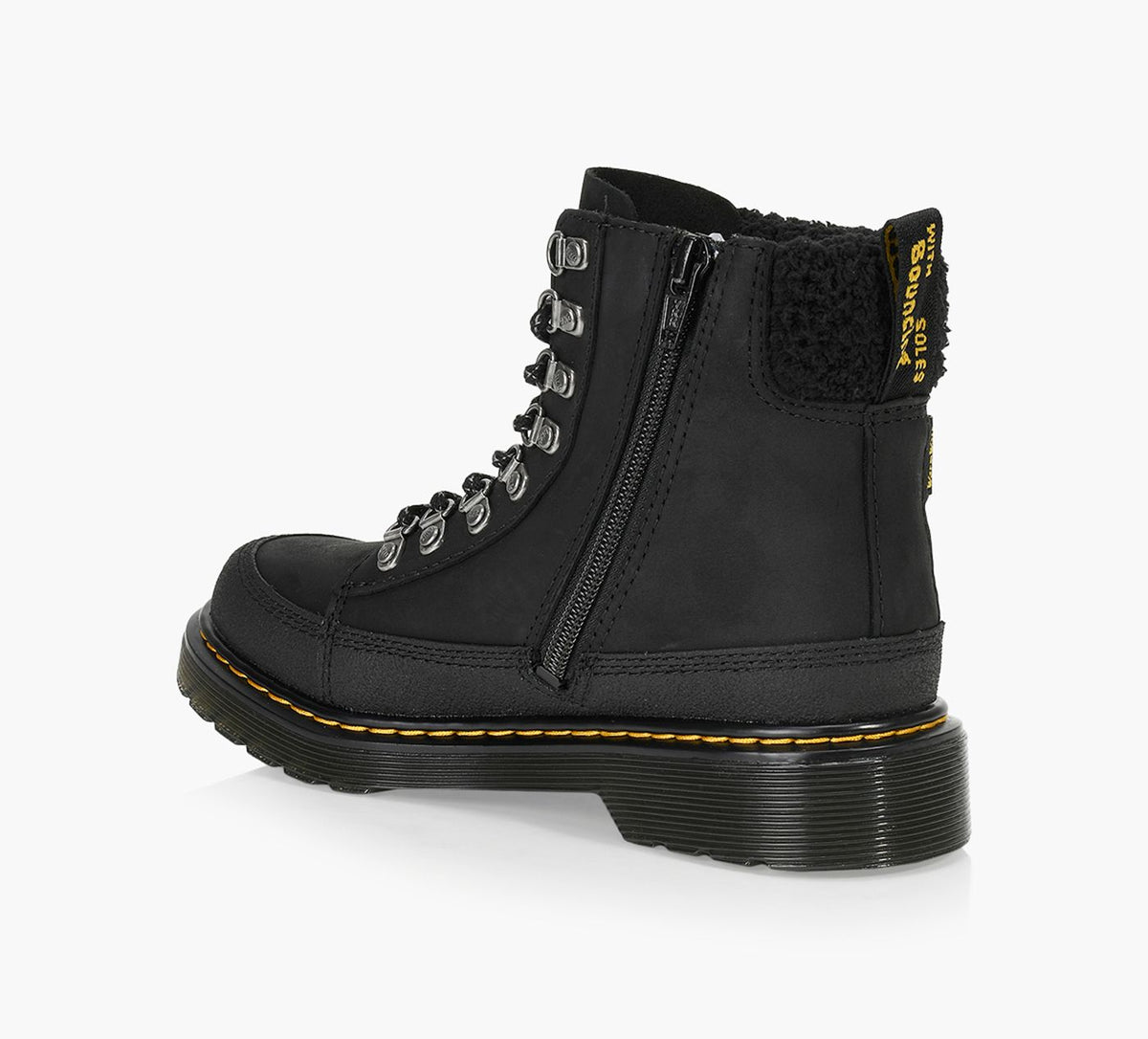 DR. MARTENS 1460COLLARBLACKYELLOWSTONE in BLACK view 3