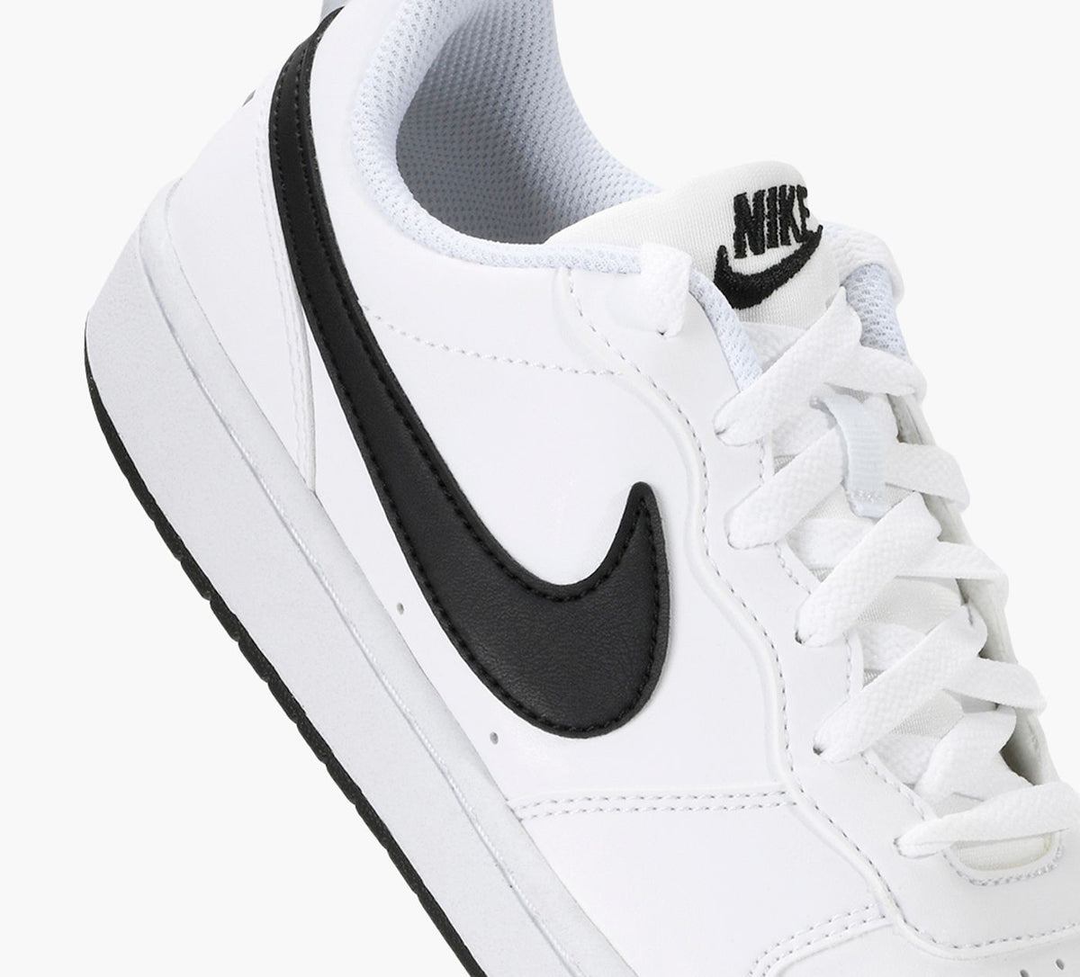NIKE BASKETCOURTBOROUGHLOWRECRAFT en BLANC vue 1c