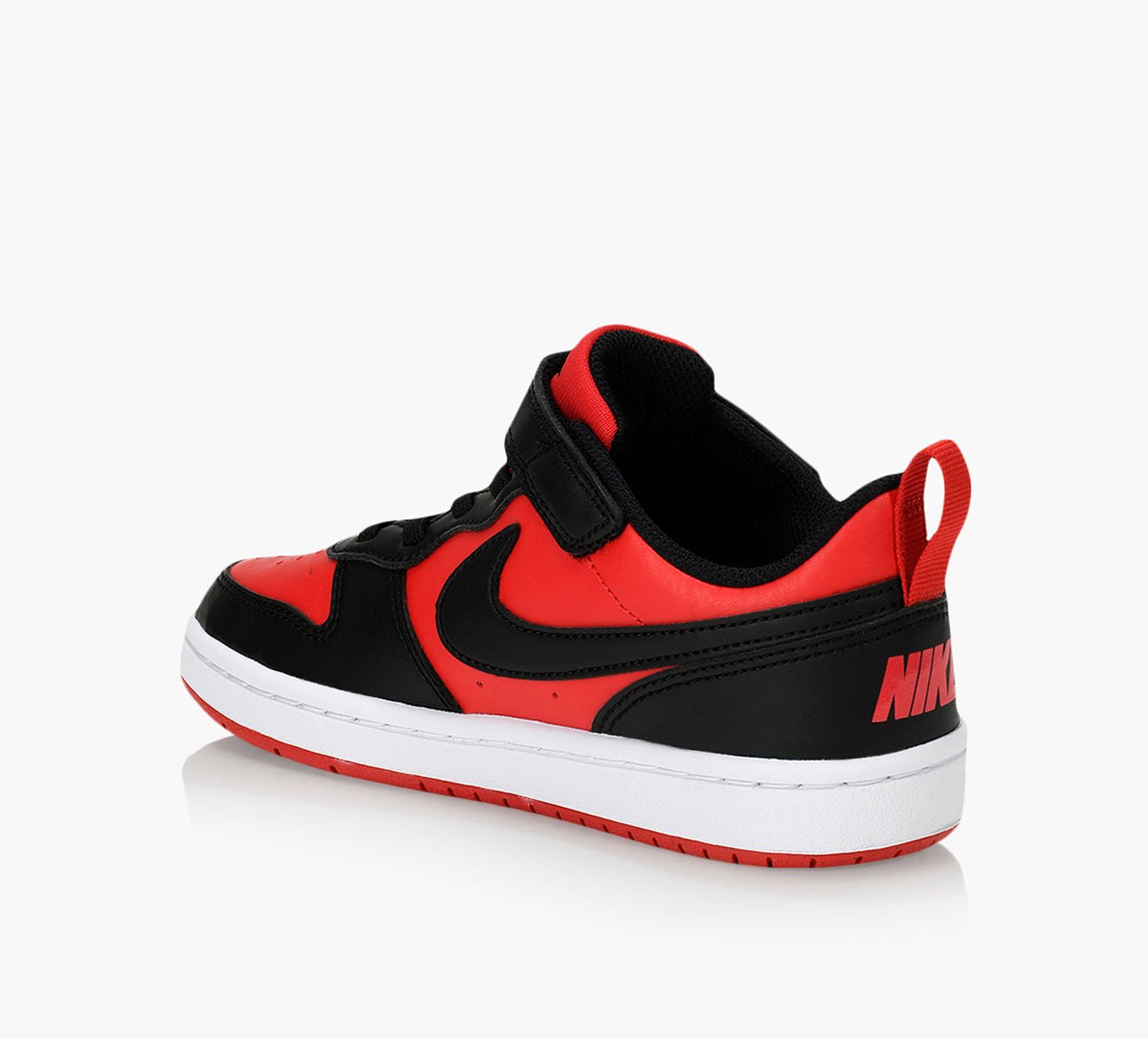 NIKE BASKETCOURTBOROUGHLOWRECRAFT en ROUGE vue 3