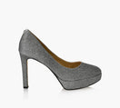 MICHAEL KORS CHANTALPLATFORMPUMP in SILVER