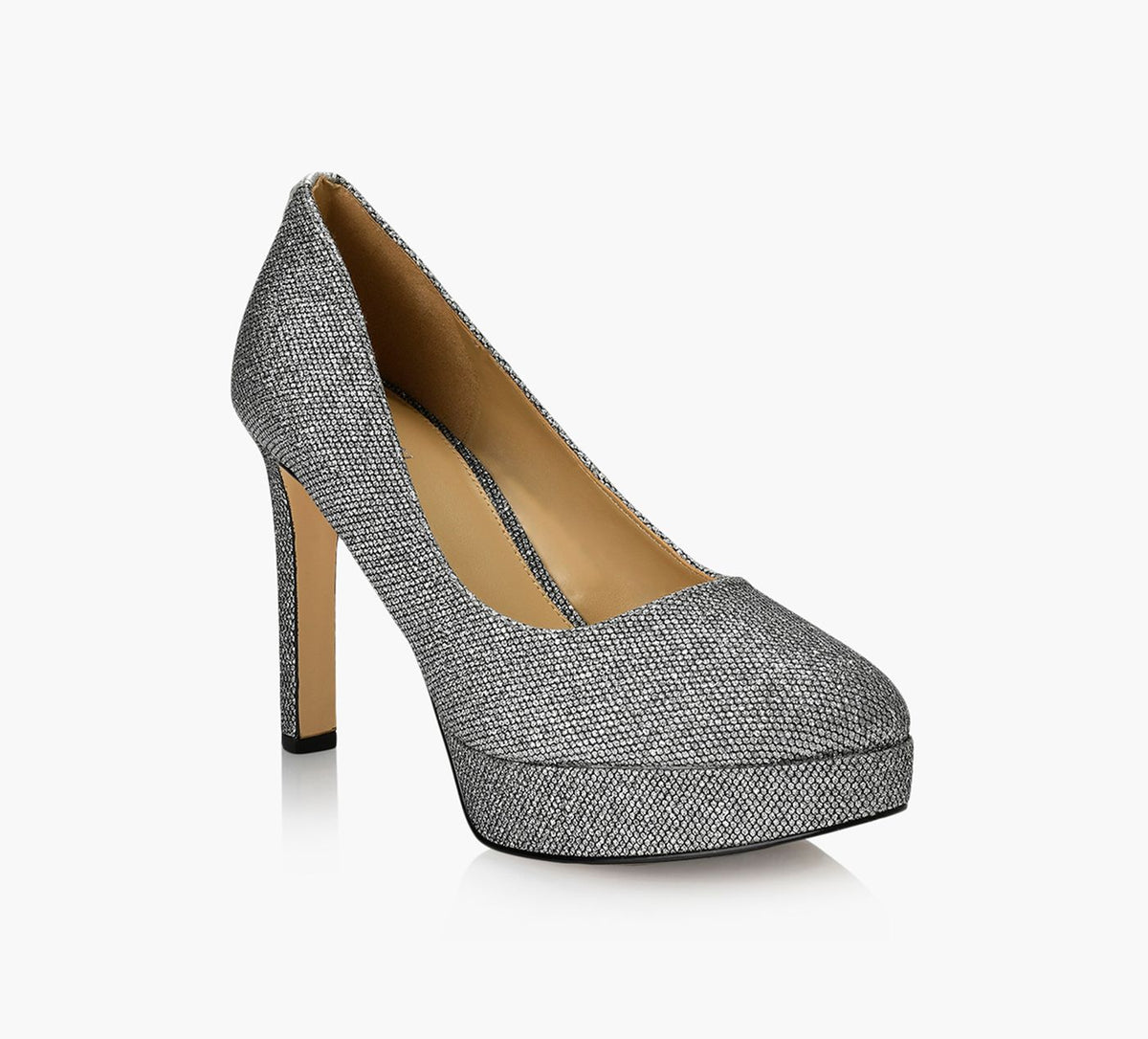 MICHAEL KORS CHANTALPLATFORMPUMP in SILVER view 2