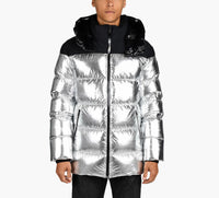 MOOSE KNUCKLES WOODLANDHILLSJACKETMETALLIC in SILVER