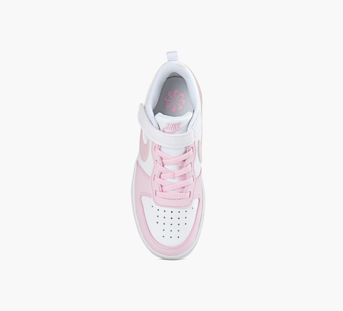 NIKE BASKETCOURTBOROUGHLOWRECRAFT en ROSE PALE vue 1c