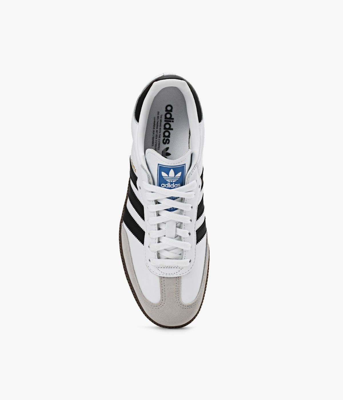 ADIDAS SAMBAOG en BLANC vue 1c