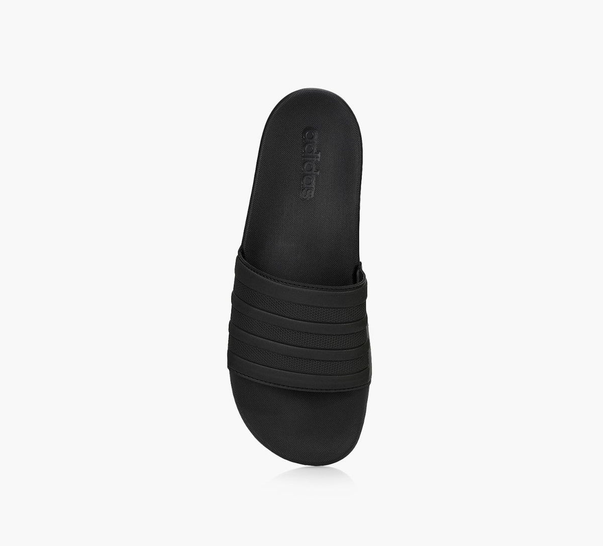 ADIDAS ADILETTECOMFORTSLIDES in BLACK view 1c