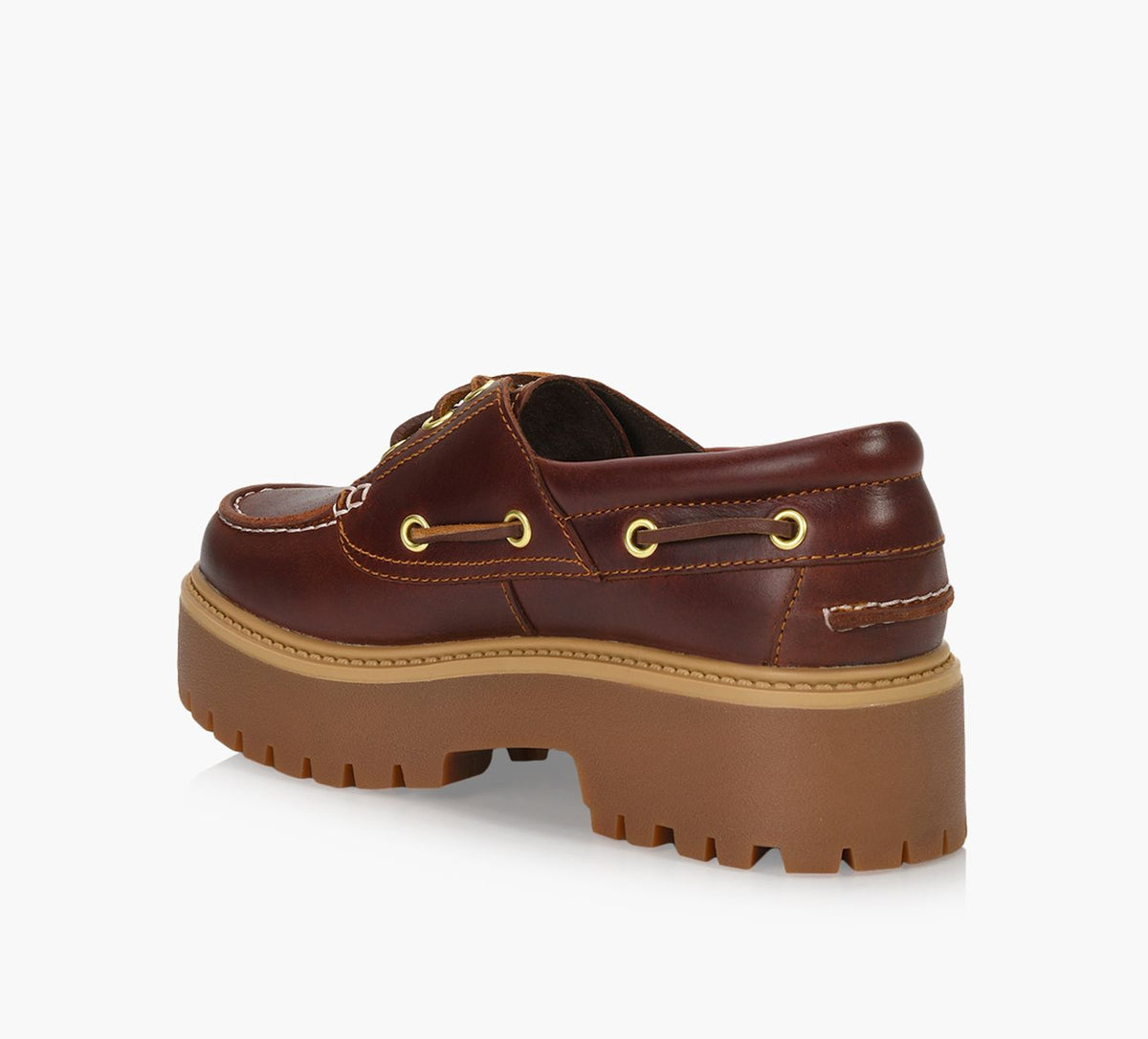 TIMBERLAND STONESTREETPLATFORMBOATSHOE in BURGUNDY view 3