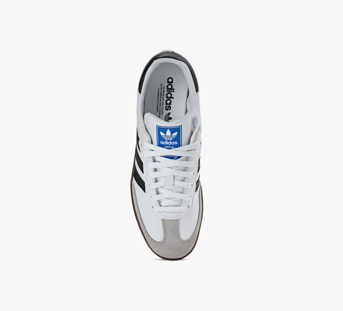 ADIDAS SAMBAOG in WHITE view 1c
