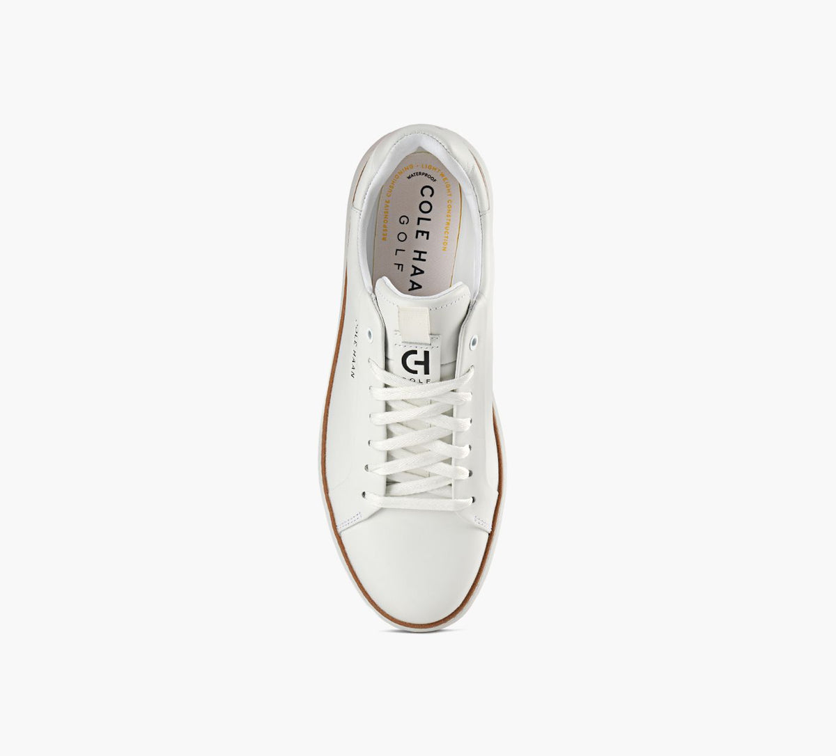 COLE HAAN GRANDPROTOPSPINGOLF in WHITE view 1c