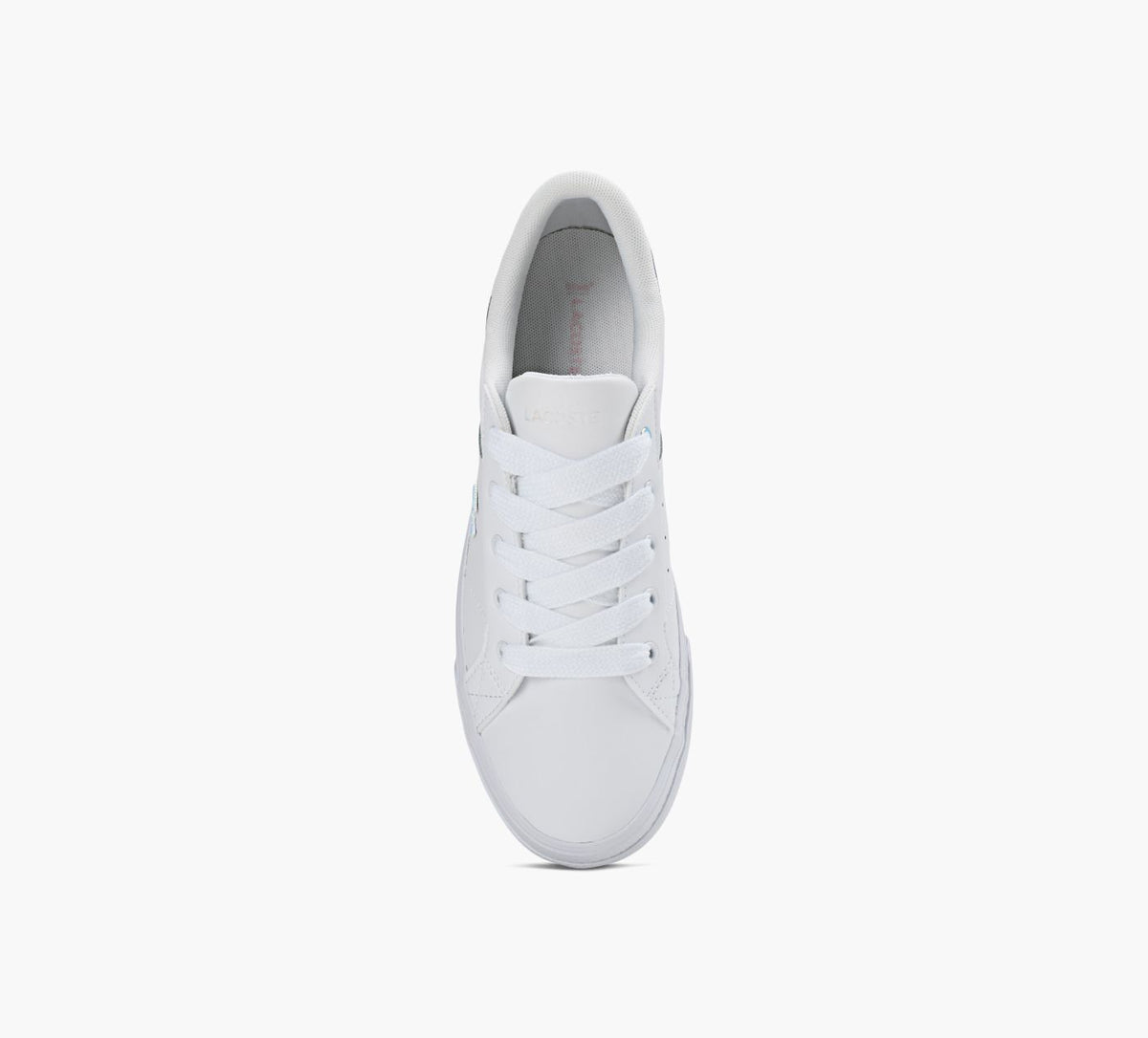 LACOSTE PLATEFORMEZIANE en BLANC vue 1c
