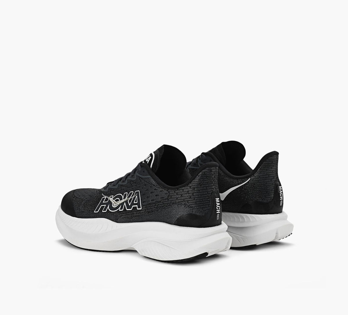 HOKA MACH6 in BLACK view 3