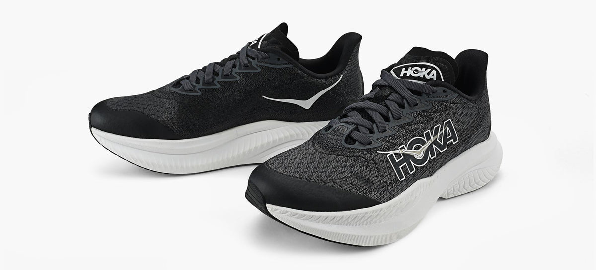 HOKA MACH6 in BLACK view 4