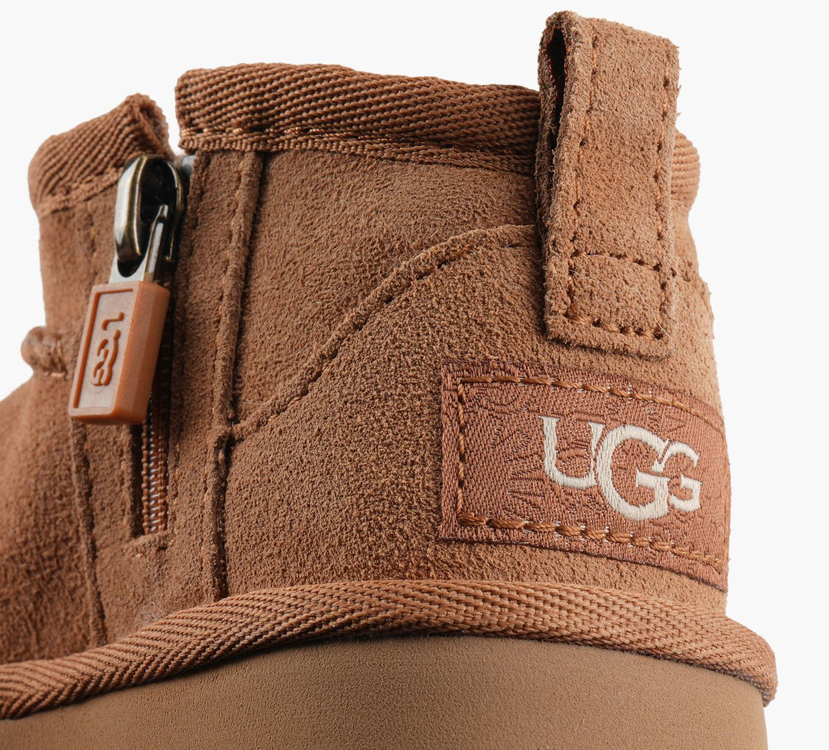 UGG CLASSICULTRAMINI in TAN view 1b