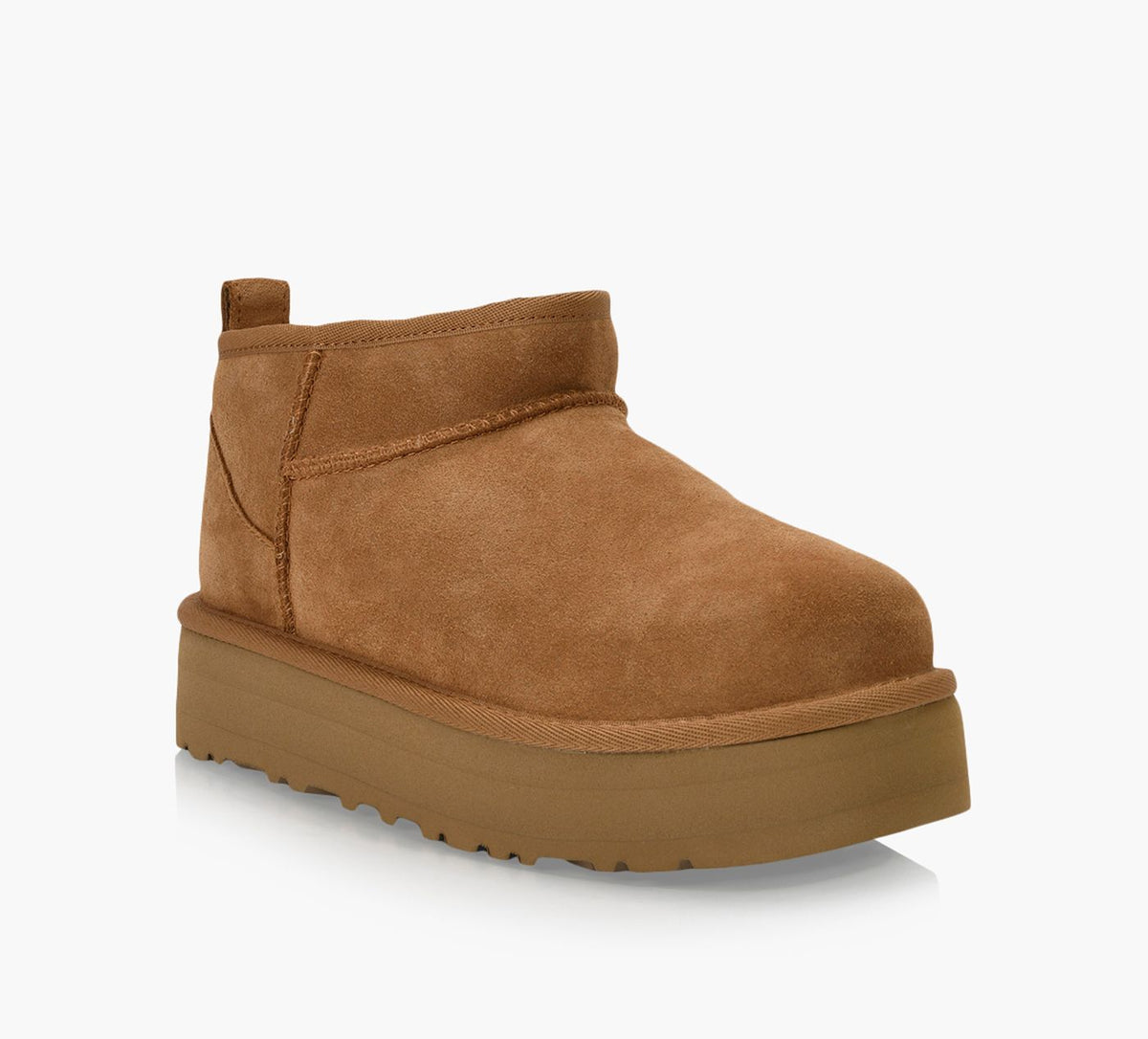 UGG CLASSICULTRAMINIPLATEFORME en TAN vue 2