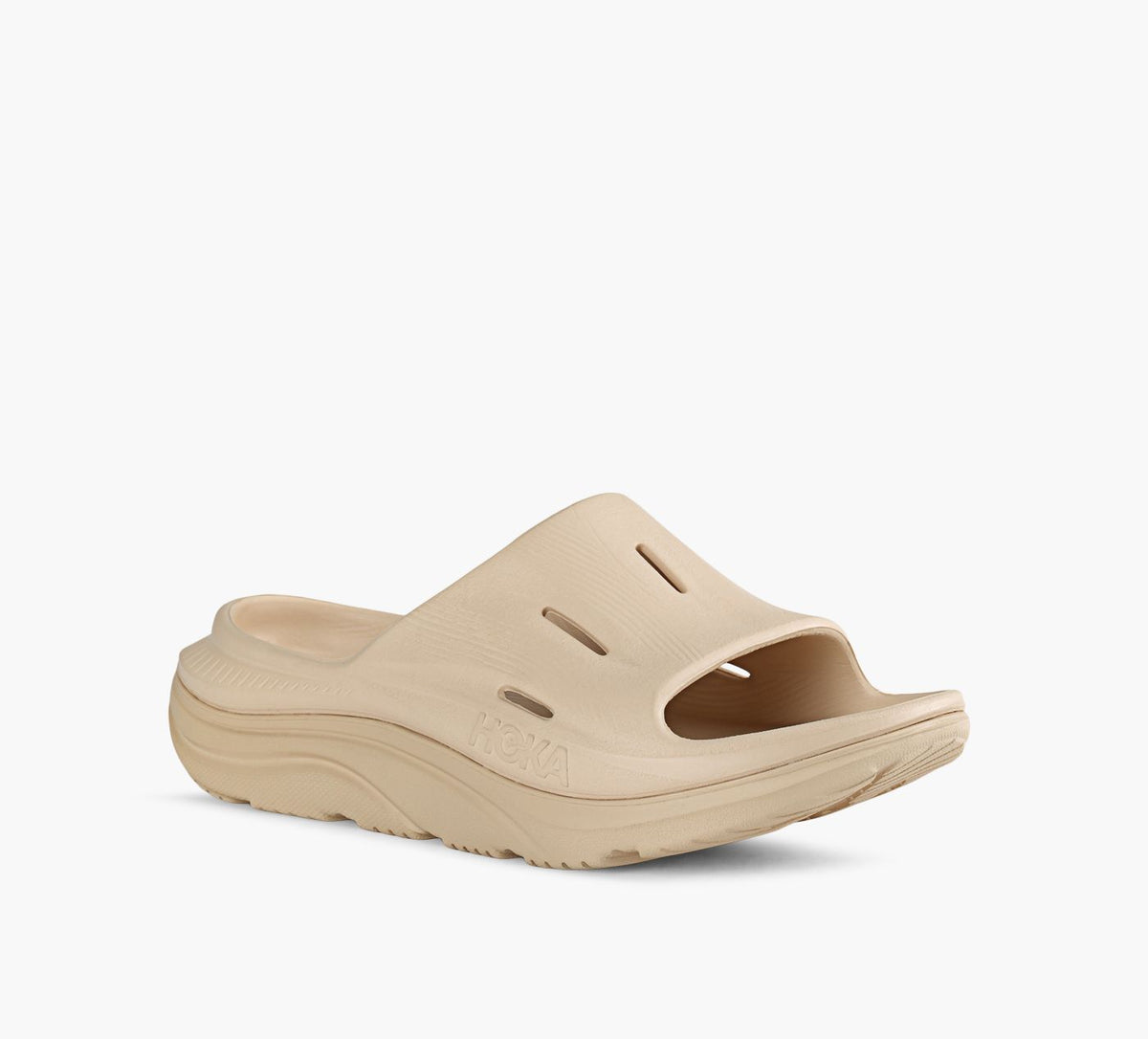 HOKA SANDALEORARECOVERY3 en BEIGE vue 2
